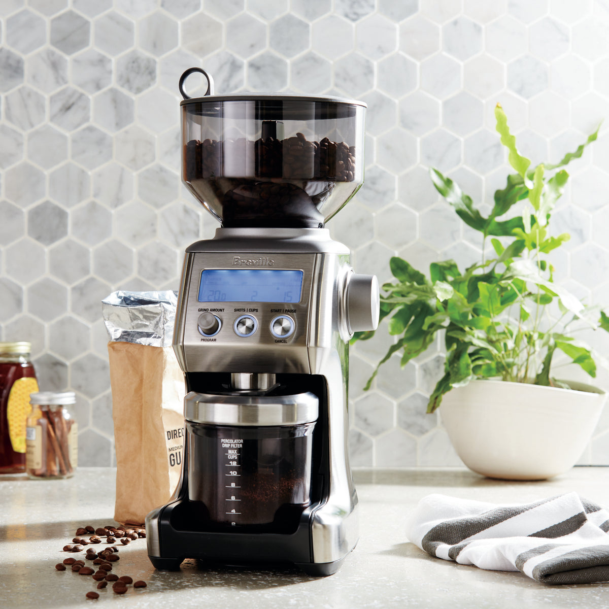 Breville Dynamic Duo Machine and Grinder Package — image 8